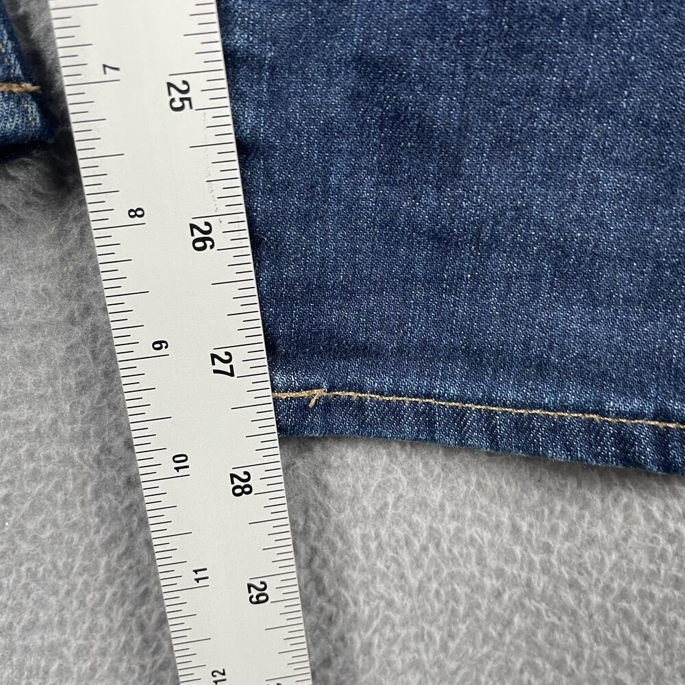 Madewell Jeans Womens 25 Blue 8 Inch Skinny Stretch Denim Mid Rise Ankle - Picture 13 of 13